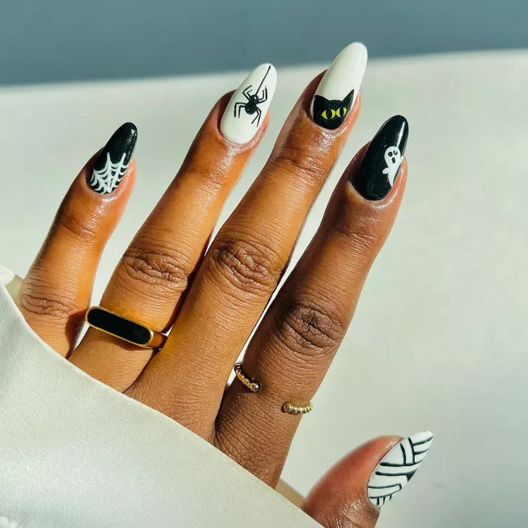 Jennie Kim’s Dark Aura Nails: Perfect Halloween Mani Inspiration